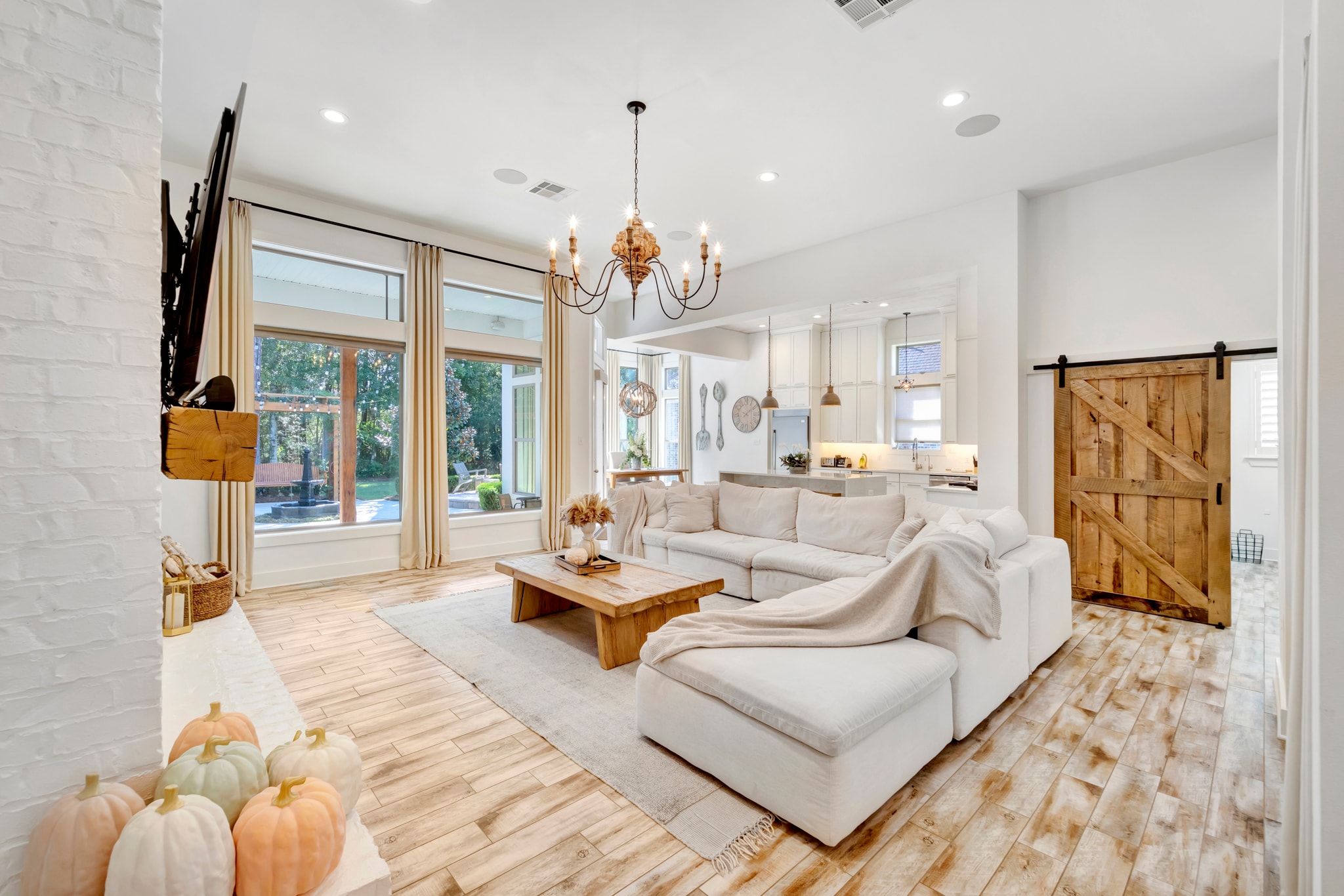 Residential bedroom interior